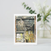 muur briefkaart (Staand voorkant)