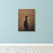 MUUR CANVAS BIRDS OCEAN UITZICHT STIJL ONTWERP AFDRUK (Insitu (Houten vloer))