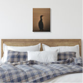MUUR CANVAS BIRDS OCEAN UITZICHT STIJL ONTWERP AFDRUK (Insitu (Slaapkamer))