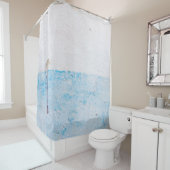 muur douchegordijn (In situ)