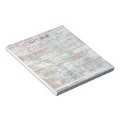 Muur Elegant Eenvoudig Simpel Modern Professioneel Notitieblok (Schuin)