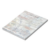 Muur Elegant Eenvoudig Simpel Modern Professioneel Notitieblok (Linkerzijde)