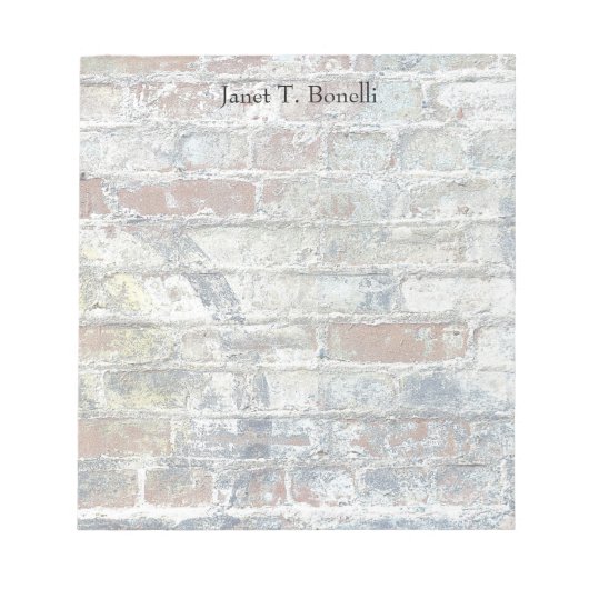 Muur Elegant Eenvoudig Simpel Modern Professioneel Notitieblok (Voorkant)