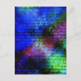 Muur Graffiti Briefkaart