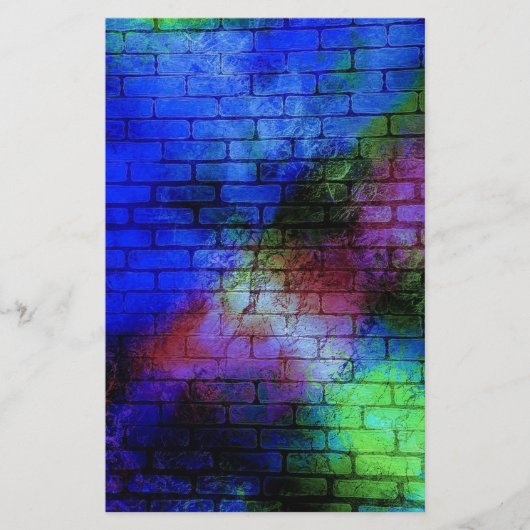 Muur Graffiti Briefpapier (Voorkant)