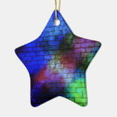 Muur Graffiti Keramisch Ornament (Links)