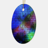 Muur Graffiti Keramisch Ornament (Links)
