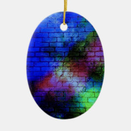 Muur Graffiti Keramisch Ornament