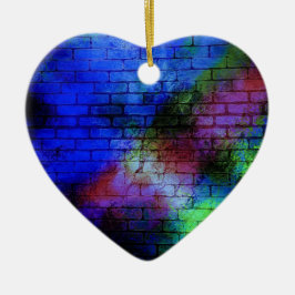 Muur Graffiti Keramisch Ornament