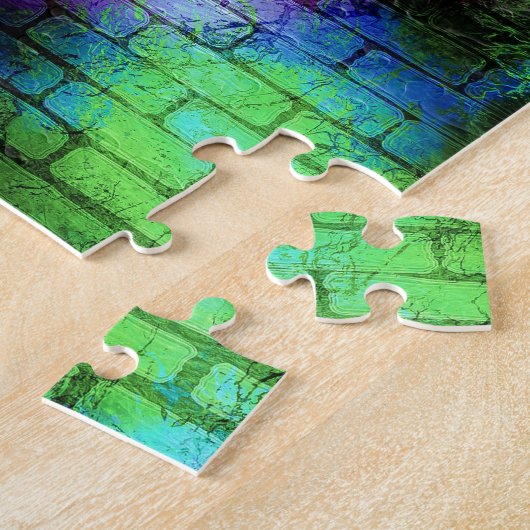 Muur Graffiti Legpuzzel (Zijkant)