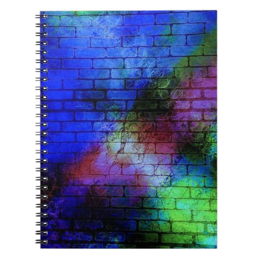 Muur Graffiti Notitieboek (Voorkant)