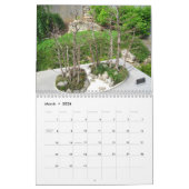 Muur kalender met Bonsai (Mar 2026)
