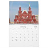 Muur kalender Moskou 2014 (Feb 2026)