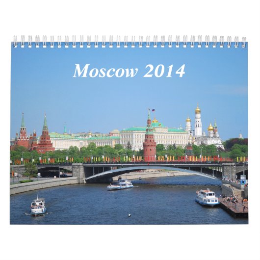 Muur kalender Moskou 2014 (Hoes)