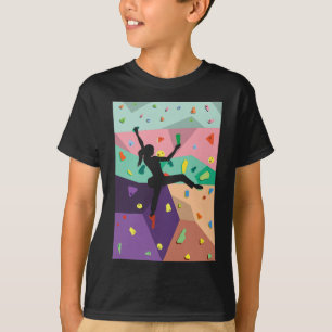 Muur Klimmen Indoor Klimmen Sport Alpinist Cadeau T-shirt