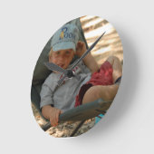 Muur Klok met Foto (Hoek)