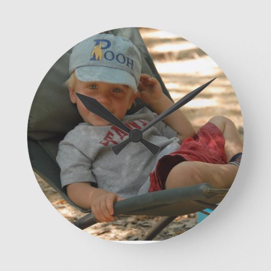 Muur Klok met Foto (Voorkant)