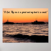 Muur Kunst Vissers Gebed Poster (Voorkant)