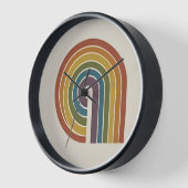 Muur met trots in mid-century modern stijl (Hoek)