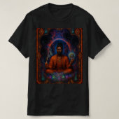 muur Peace Meditatie T-shirt (Design voorkant)