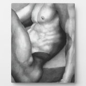 MUUR PLAQUES MUUR PLAQUE Fine Art Mannelijk Fotoplaat (Voorkant)