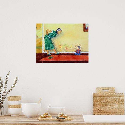 muur poster (Keuken)