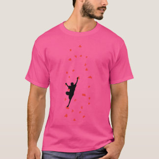 Muur Rotsklimmen Boulderen Klimmer Sport Mannen W T-shirt