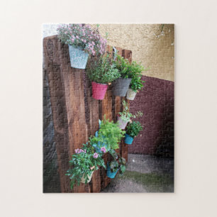 Muur Tuin Puzzel, 28 x 36 cm, 252 stukjes Legpuzzel