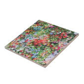  muur van bloemen tegeltje (Zijkant)