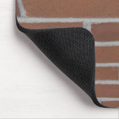 Muur van Bricks Mousepad Muismat (Hoek)