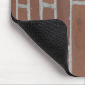 Muur van Bricks Mousepad Muismat (Hoek)