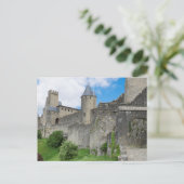 Muur van Carcassonne Briefkaart (Staand voorkant)