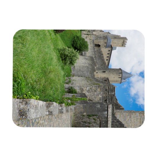 Muur van Carcassonne Magneet (Horizontaal)