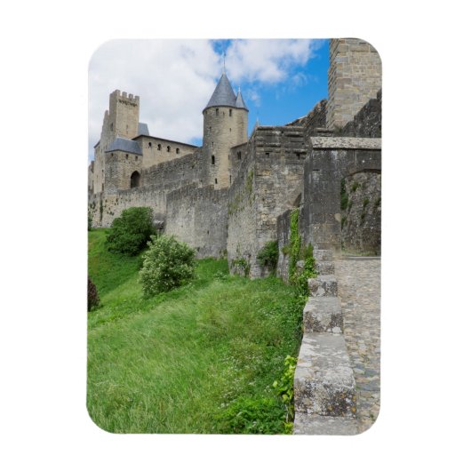 Muur van Carcassonne Magneet (Verticaal)