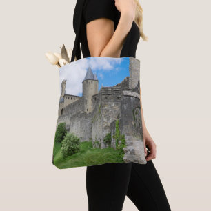 Muur van Carcassonne Tote Bag