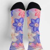 Muur van de bloemen sokken (Top)