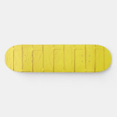 muur van gele baksteen persoonlijk skateboard (Horizontaal)