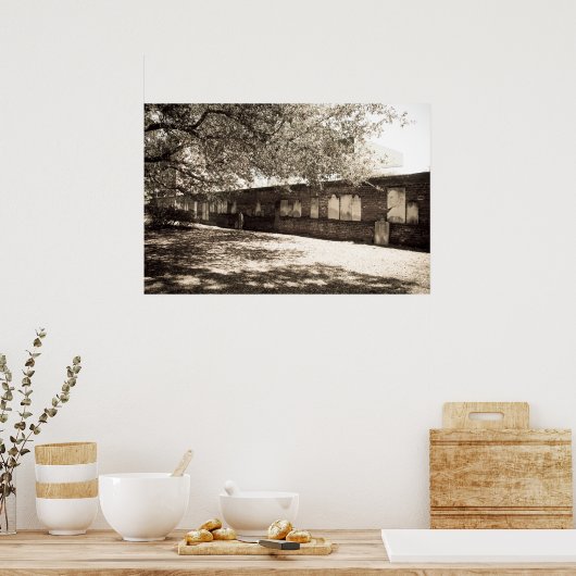 Muur van het Poster van de begraafplaats van het k (Keuken)