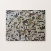 Muur van Keys die de puzzel uitdaagt Legpuzzel (Horizontaal)