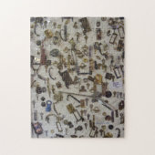 Muur van Keys die de puzzel uitdaagt Legpuzzel (Verticaal)