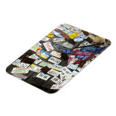 Muur van licentie Borden Magneet (Linkerzijde)