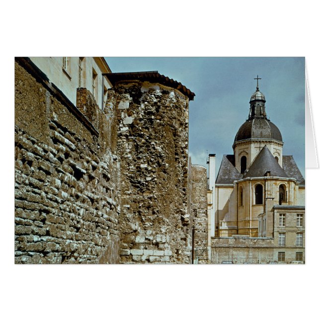 Muur van Philippe Auguste rue des Jardins (Voorkant Horizontaal)