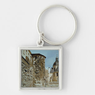 Muur van Philippe Auguste rue des Jardins Sleutelhanger