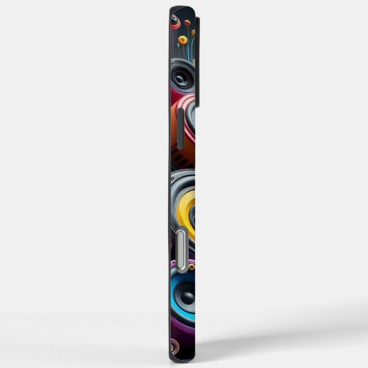 Muur van Sprekers Case-Mate iPhone Case (Achterkant / Rechts)
