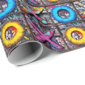 Muur van XOXO Cadeaupapier (Rol Hoek)