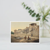 Muur waar St. Paul ontsnapte, Damascus, Heilige L Briefkaart (Staand voorkant)