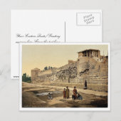 Muur waar St. Paul ontsnapte, Damascus, Heilige L Briefkaart (Voorkant / Achterkant)