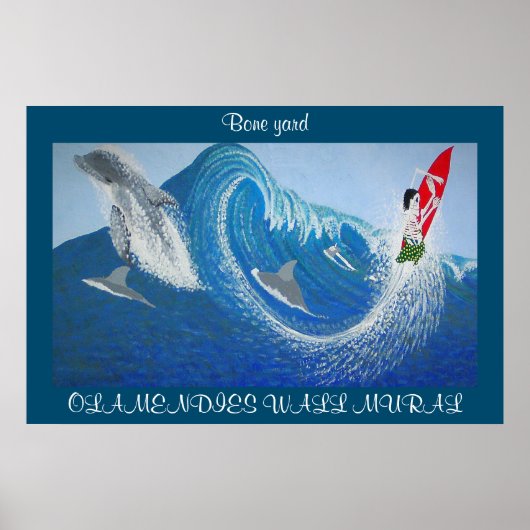 Muurbekkens van Olamendies Poster (Voorkant)