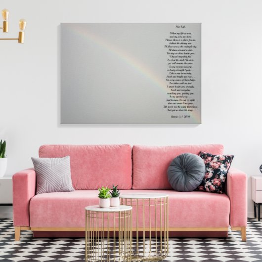 MUURCANVAS ART&DESIGN STIJL CANVAS AFDRUK (Insitu (Woonkamer))