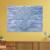 MUURCANVAS ART&DESIGN STIJL CANVAS AFDRUK (Insitu (Woonkamer))